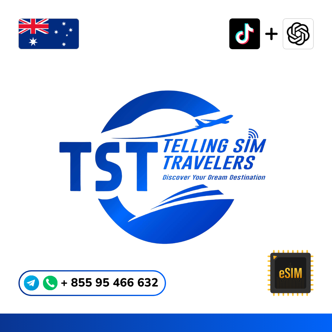 Australia eSIM (TikTok + ChatGPT)