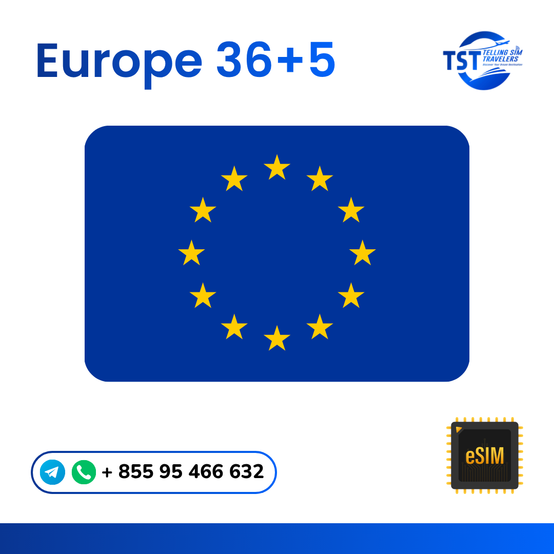 Europe 36+5 eSIM