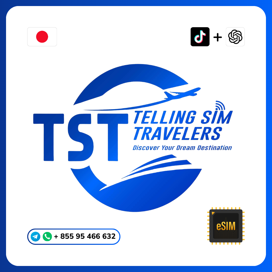 Japan eSIM (TikTok + ChatGPT)