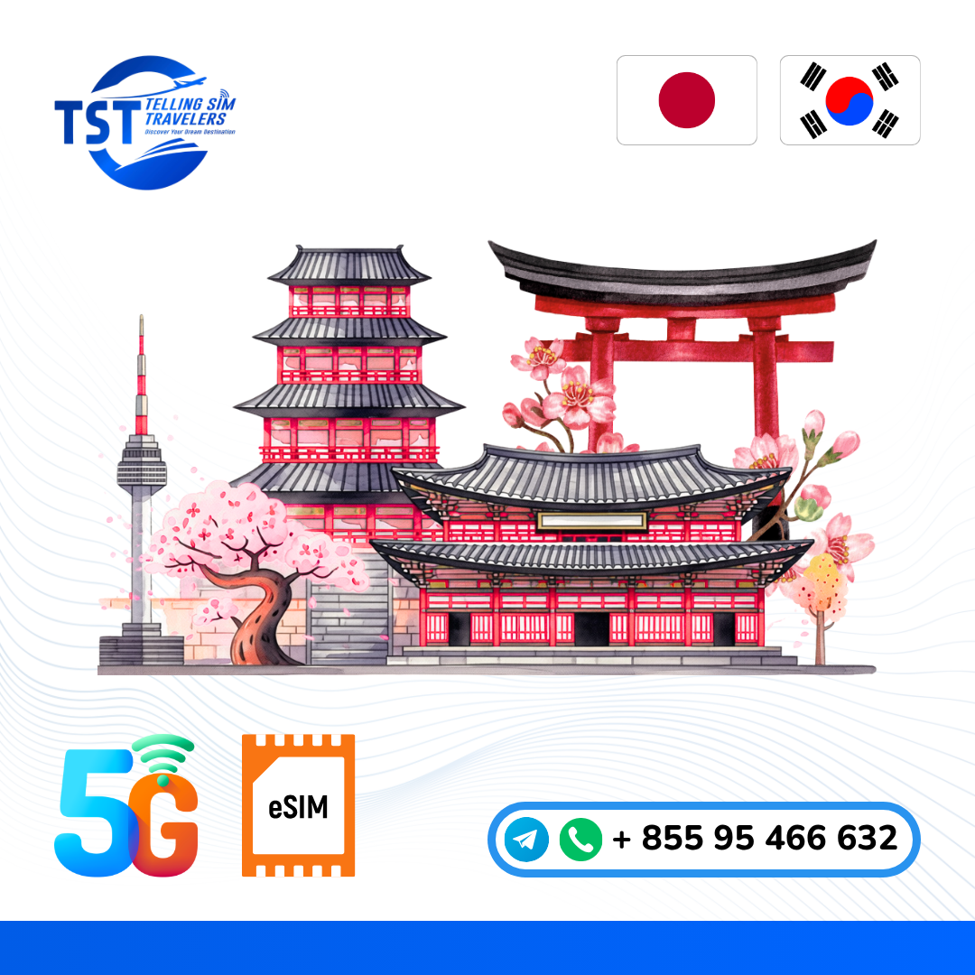 Japan - South Korea eSIM
